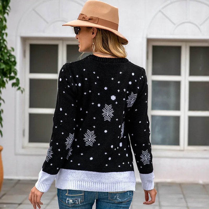 Weihnachtlicher Pulli Damen