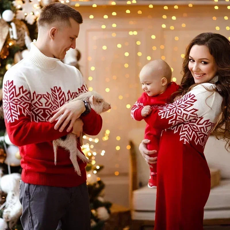 Familien Outfit Weihnachten Pullover