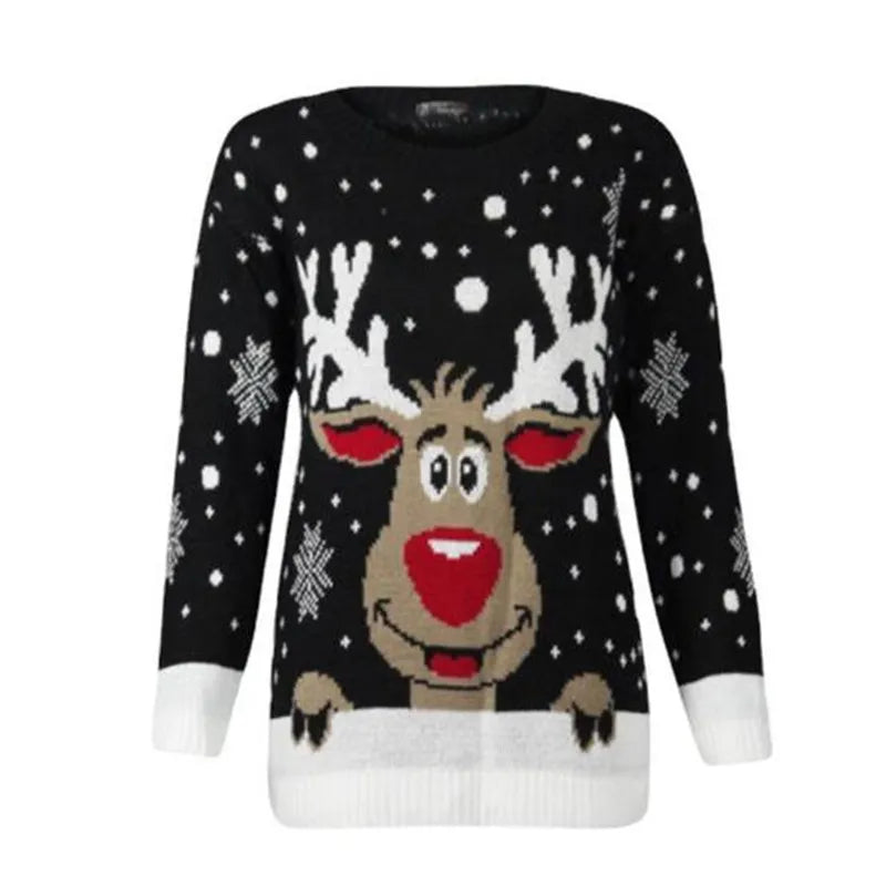 Weihnachtlicher Pulli Damen