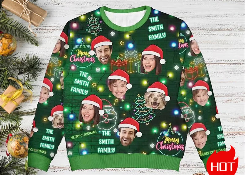 Personalisierte Pullover Weihnachten