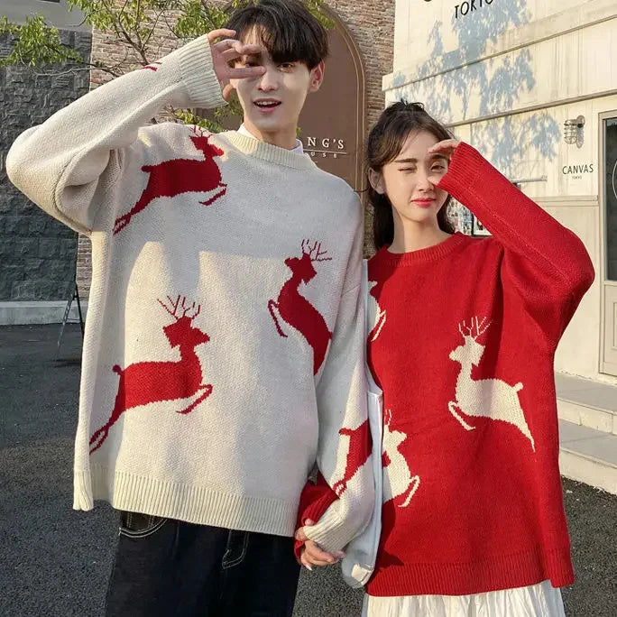 Partnerlook Pullover Weihnachten