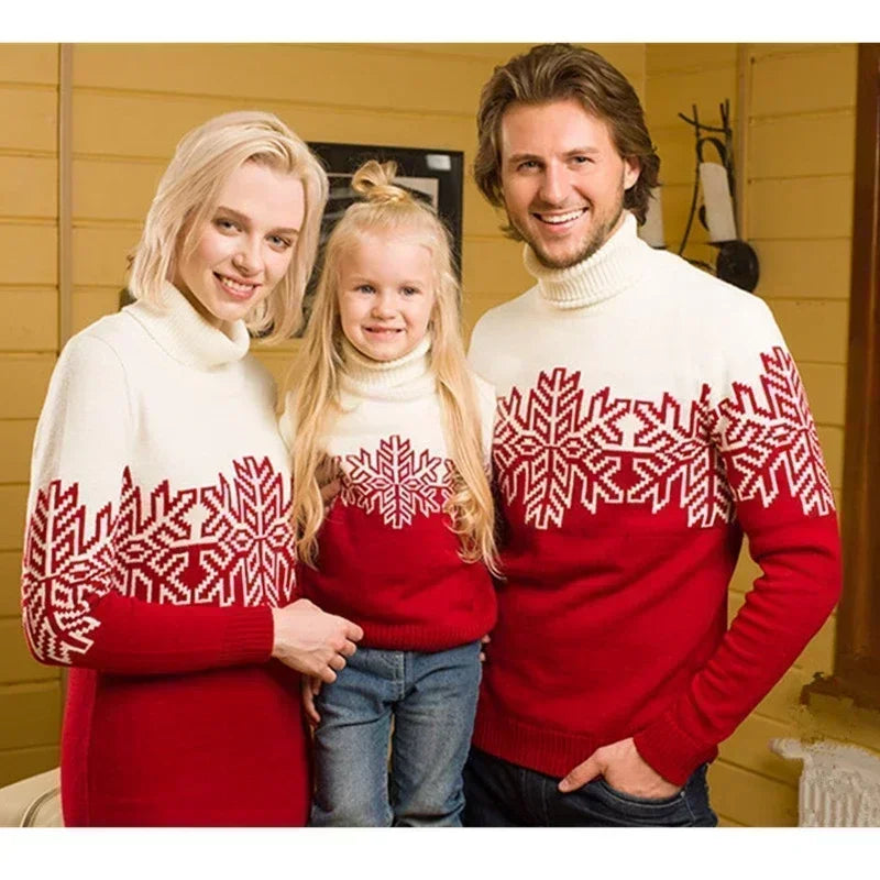 Familien Outfit Weihnachten Pullover