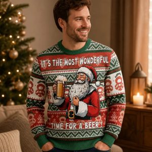 Flaschen Pullover Weihnachten