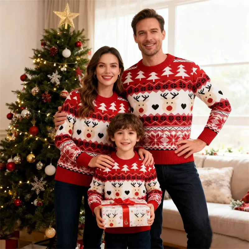 Geschwister Pulli Weihnachten