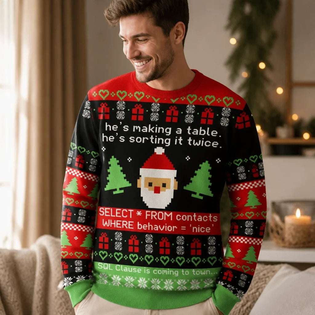 Nerd Pullover Weihnachten