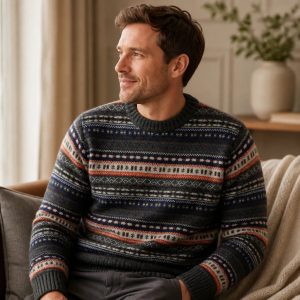 Norweger Pullover Herren Weihnachten