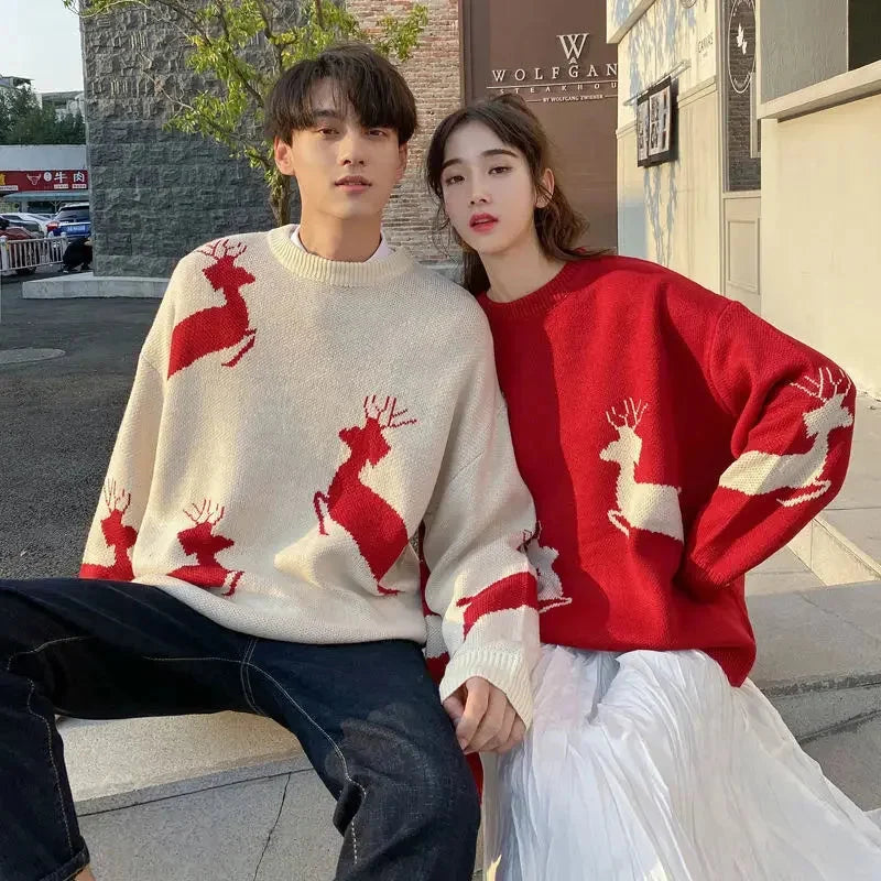 Partnerlook Pullover Weihnachten