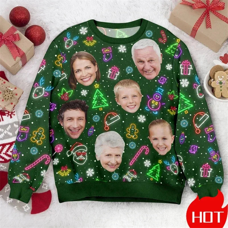 Personalisierte Pullover Weihnachten