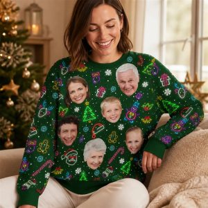 Personalisierte Pullover Weihnachten