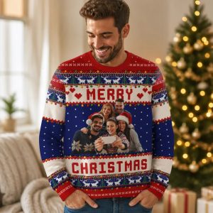 Personalisierter Pullover Weihnachten