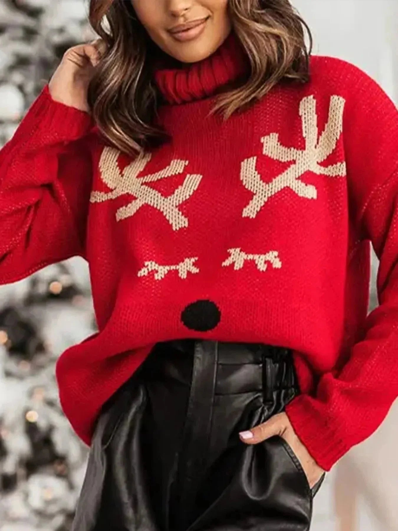 Pulli Weihnachten Damen