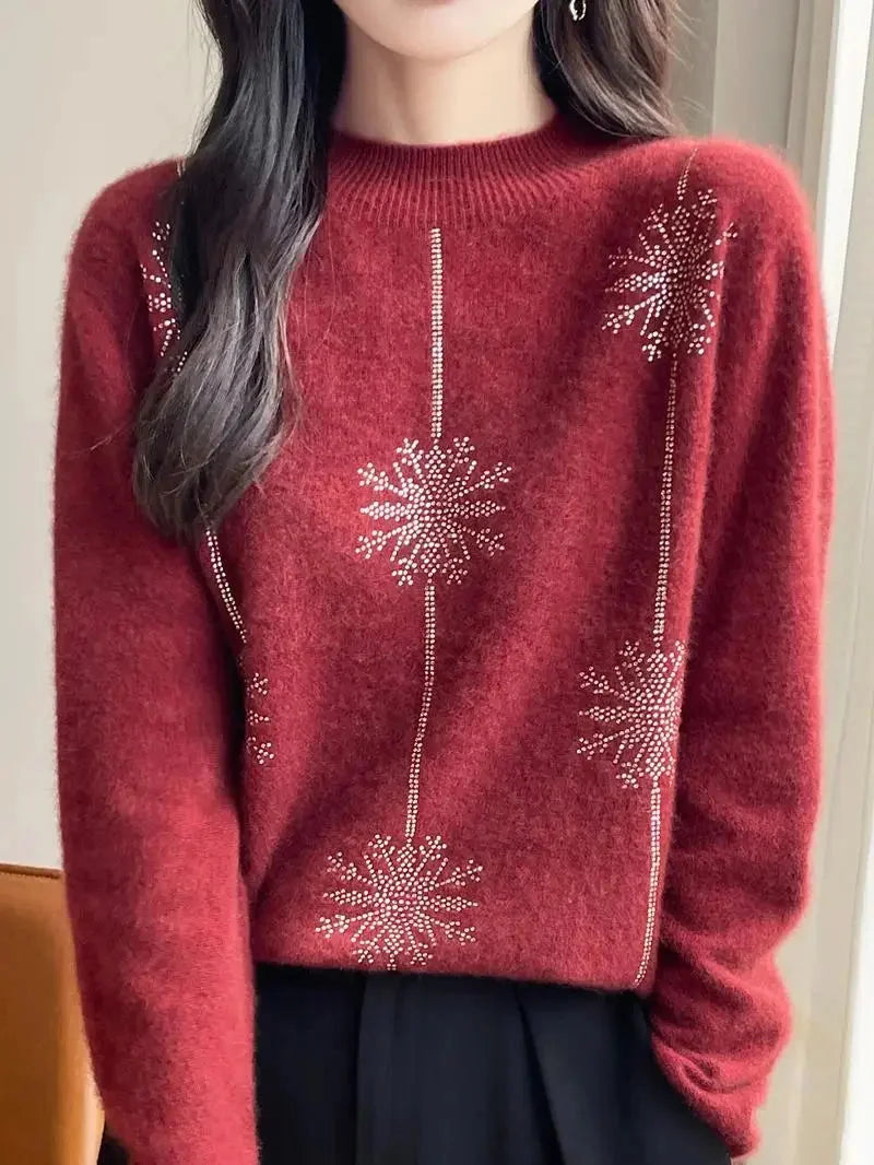 Roter Pulli Weihnachten