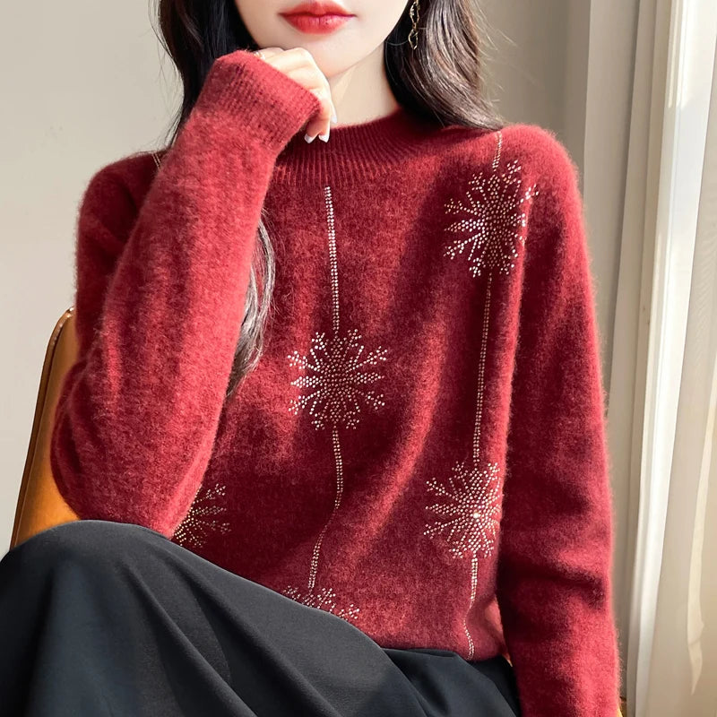 Roter Pulli Weihnachten