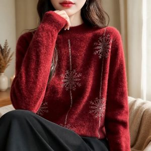 Roter Pulli Weihnachten