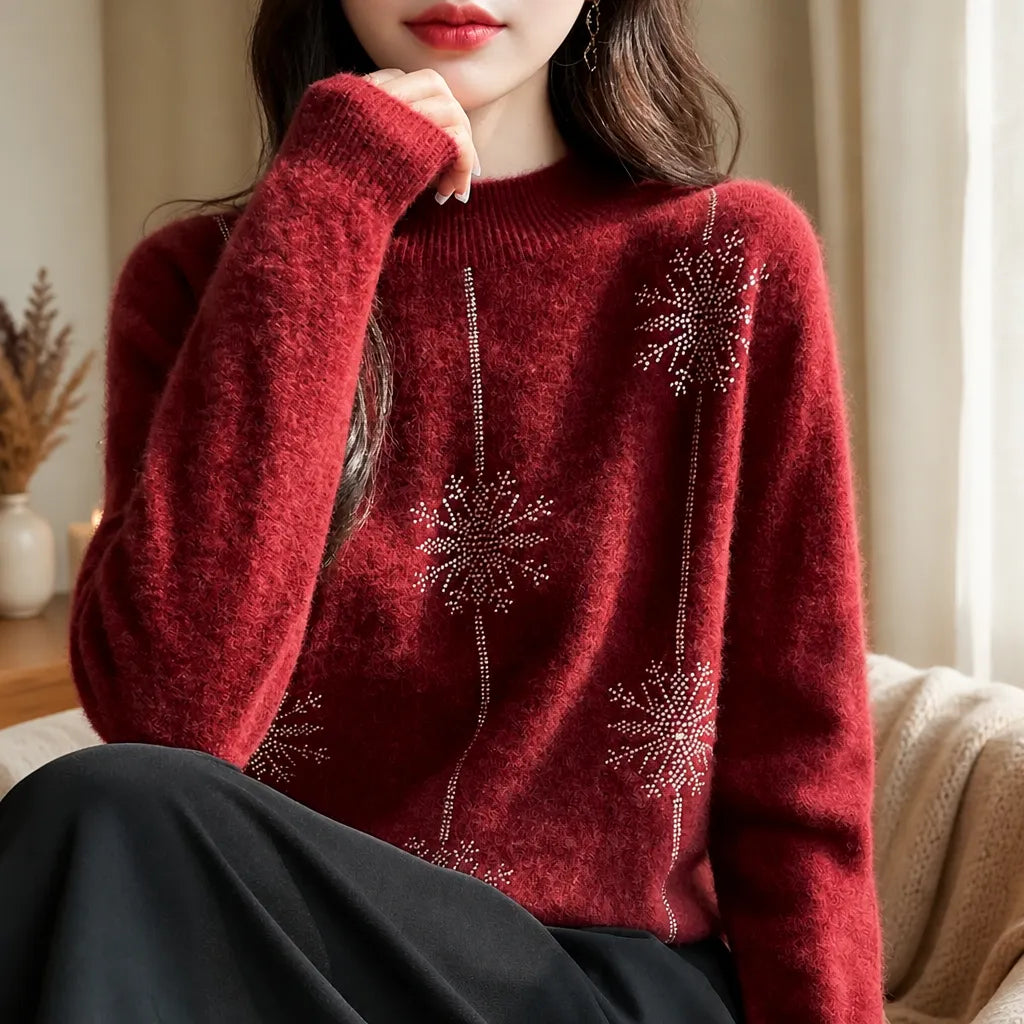 Roter Pulli Weihnachten