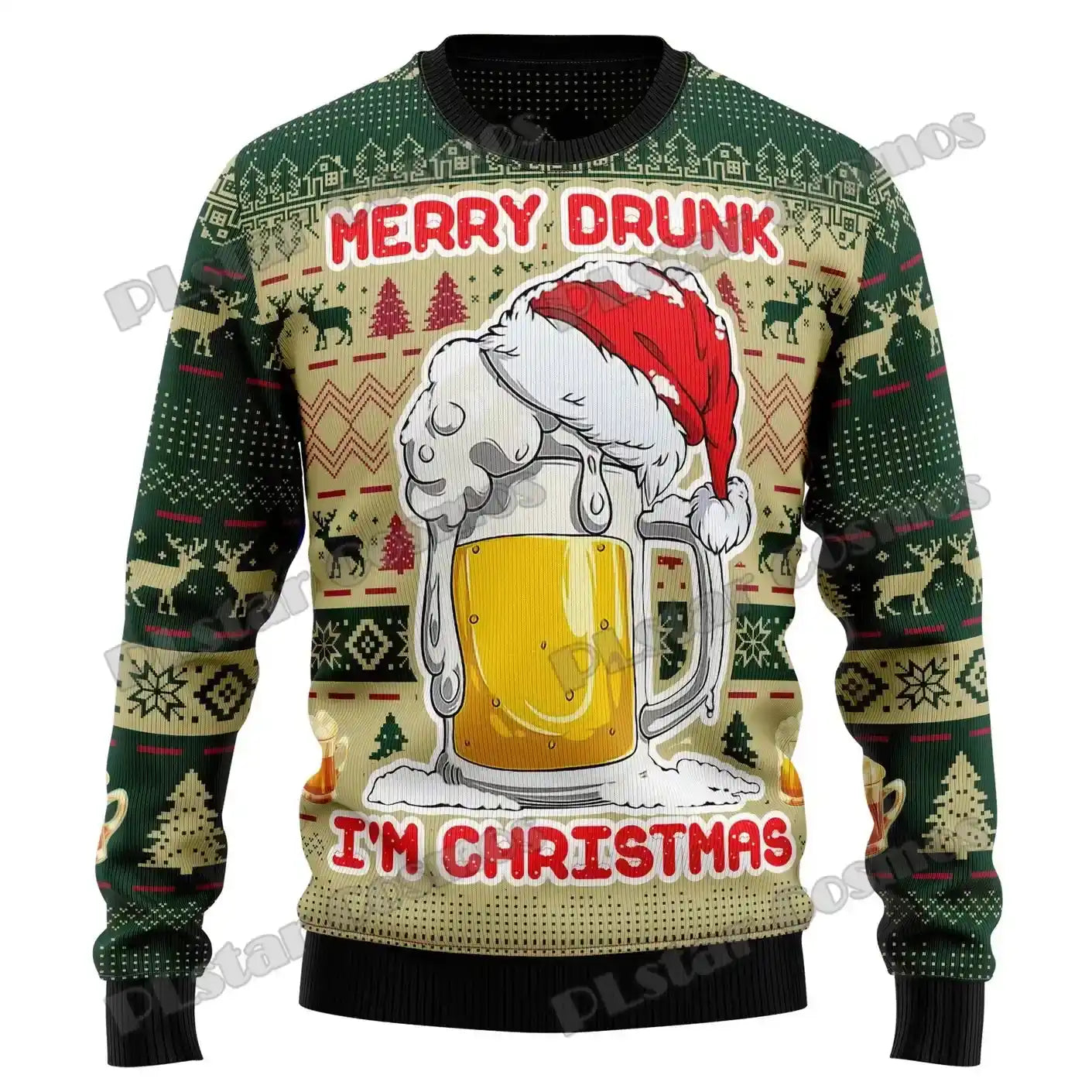 Weihnachts Pullover Bier