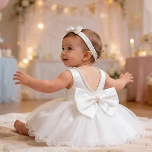Weihnachtskleid Baby 1