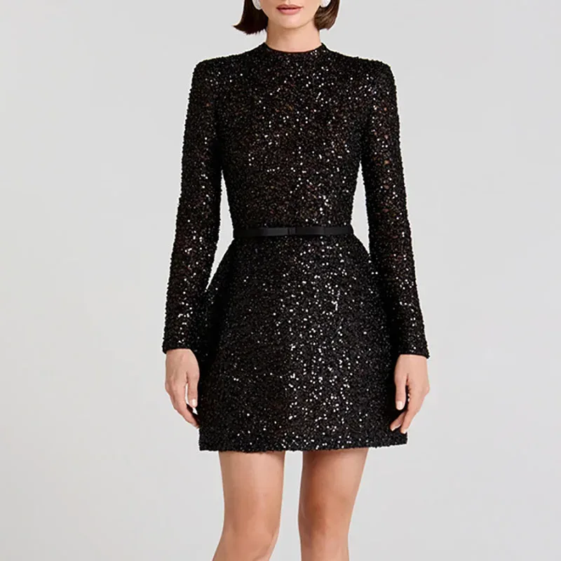 Black Christmas Dress 4