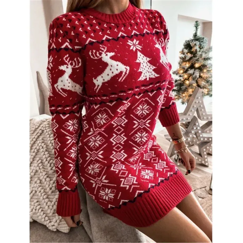 Weihnachtskleid Strick 2