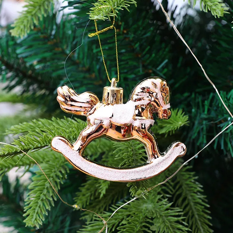 Christmas Decoration Rocking Horse 3