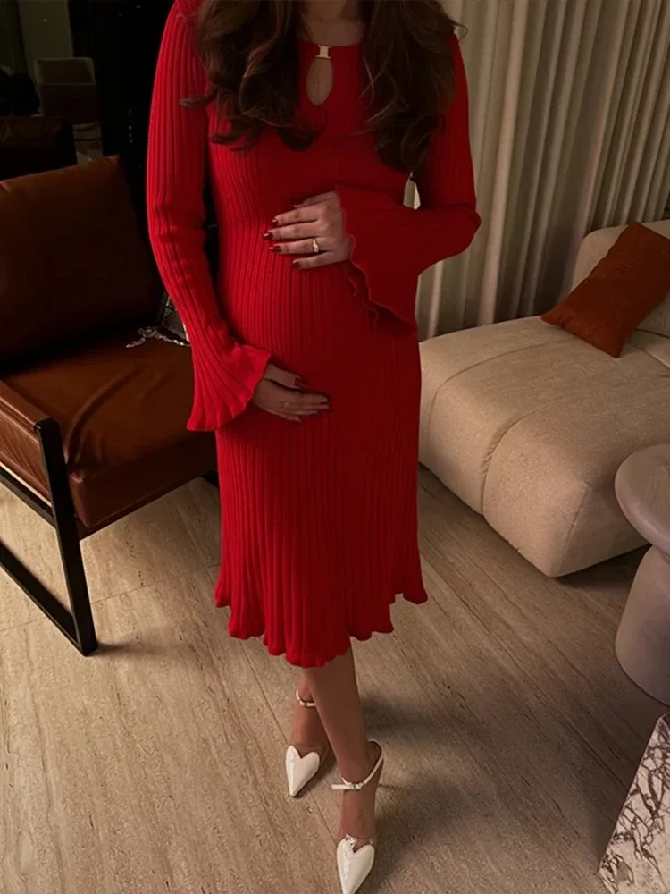 Maternity Christmas Dress 3
