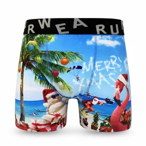 Lustige Boxershorts Herren Weihnachten 1