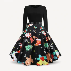50s Christmas Dresses 1
