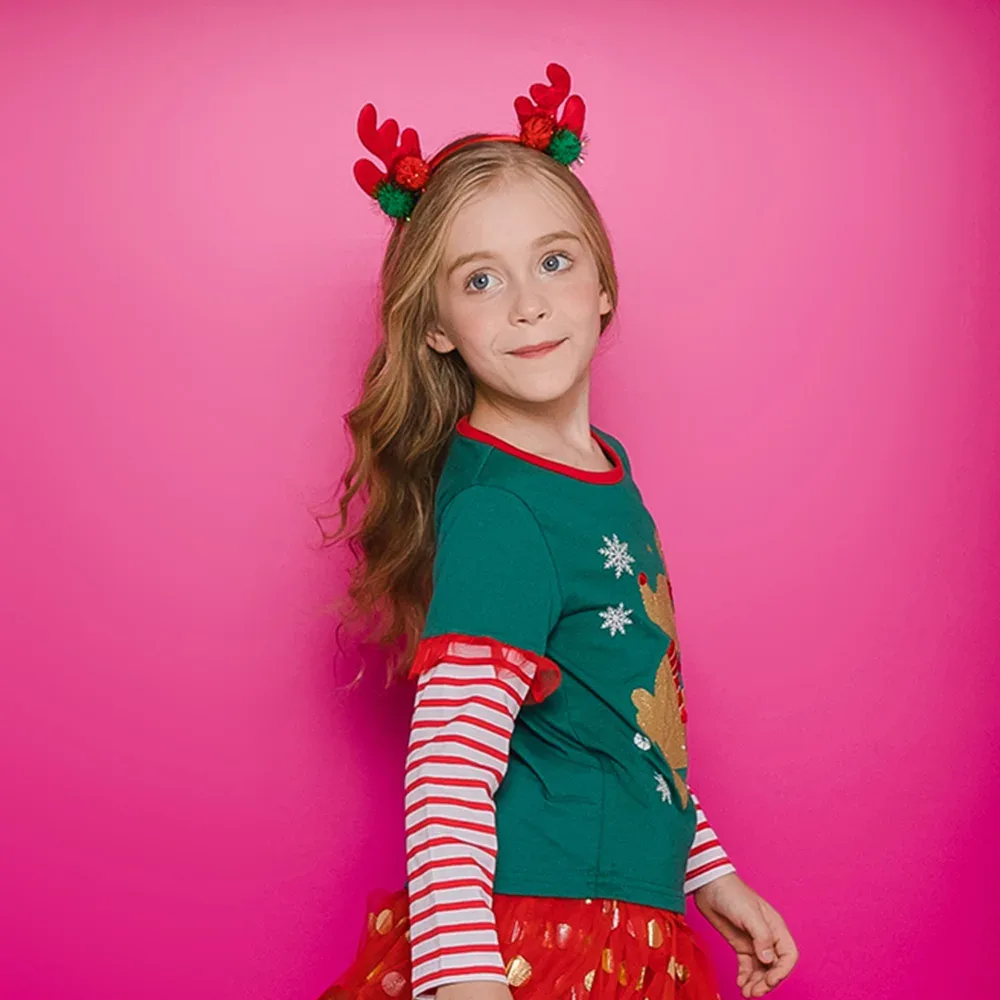 Weihnachtsshirt Mädchen 2