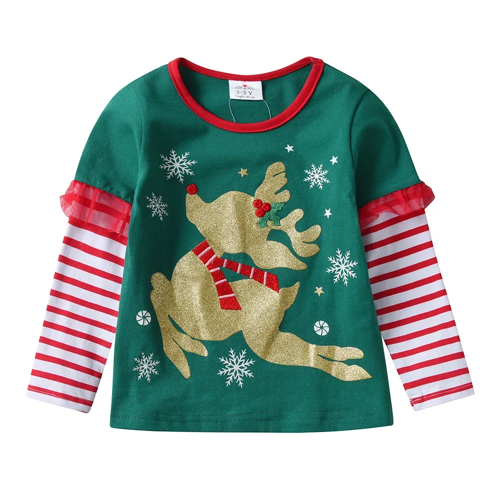 Weihnachtsshirt Mädchen 3