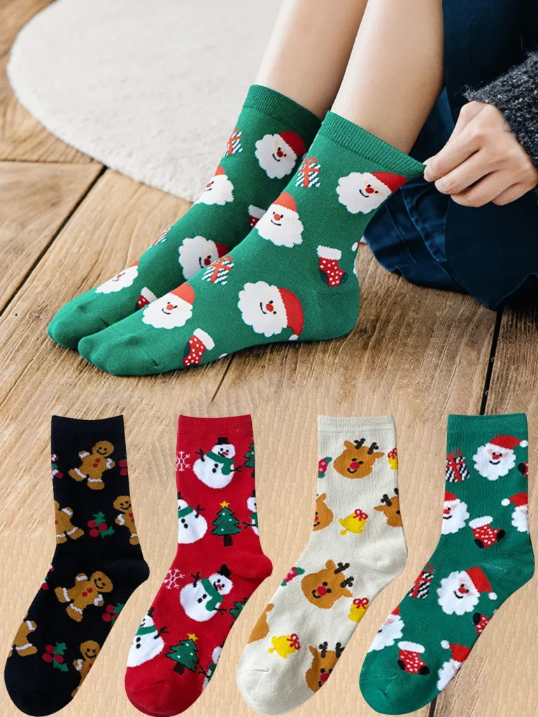 Weihnachtssocken Damen 1