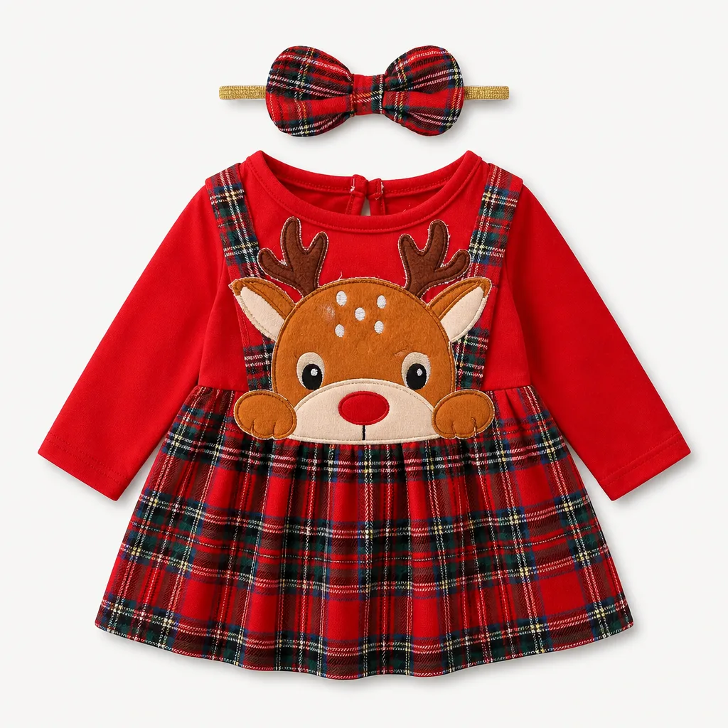Weihnachtskleider Baby 1