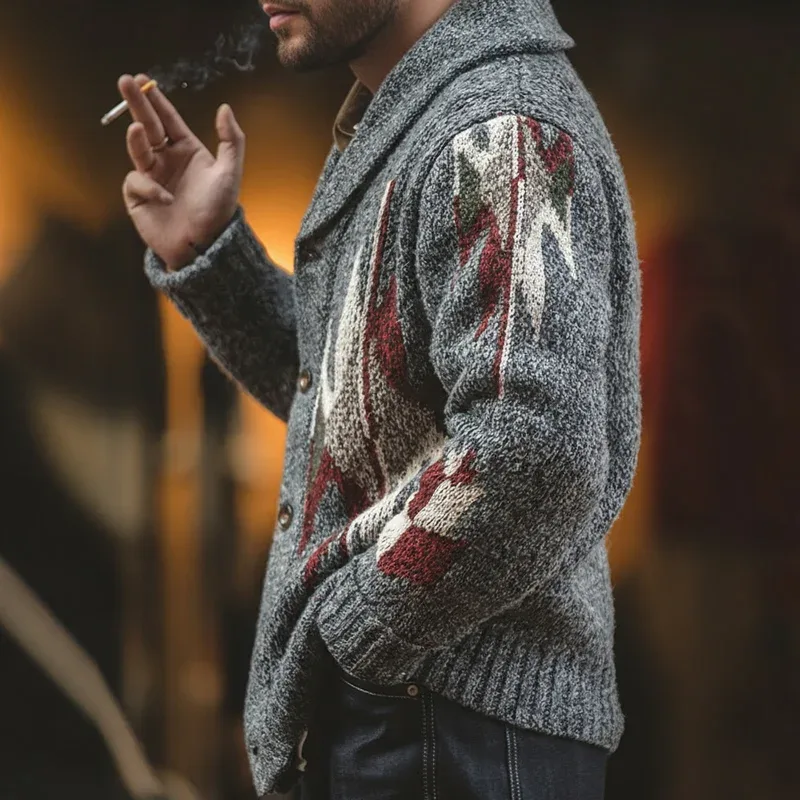Christmas Cardigan Mens 2