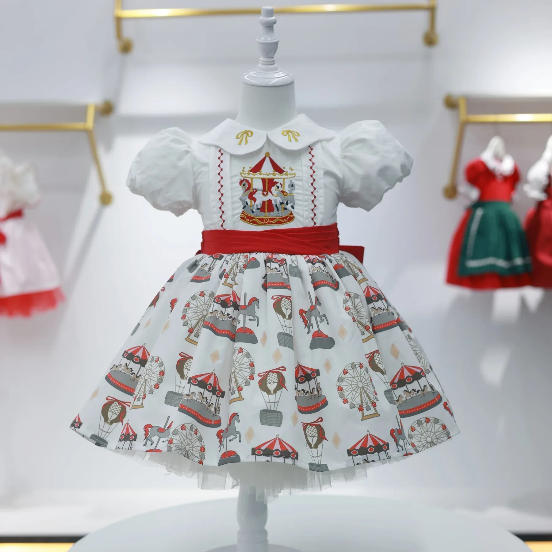Weihnachtskleid 104 3