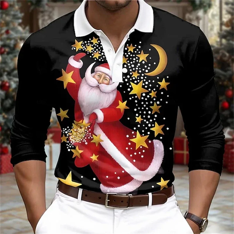 Christmas Golf Shirt 1