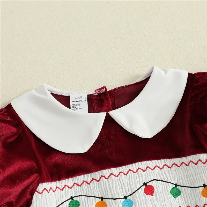 Weihnachtskleid Mädchen 92 5