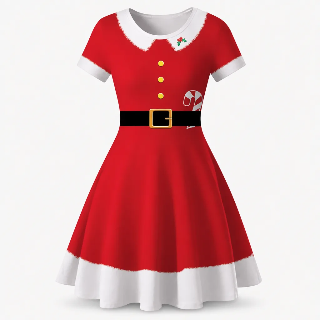 Rockabilly Weihnachtskleid 1