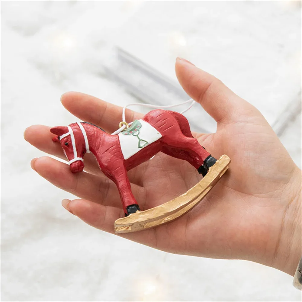 Rocking Horse Christmas Tree Decoration 2