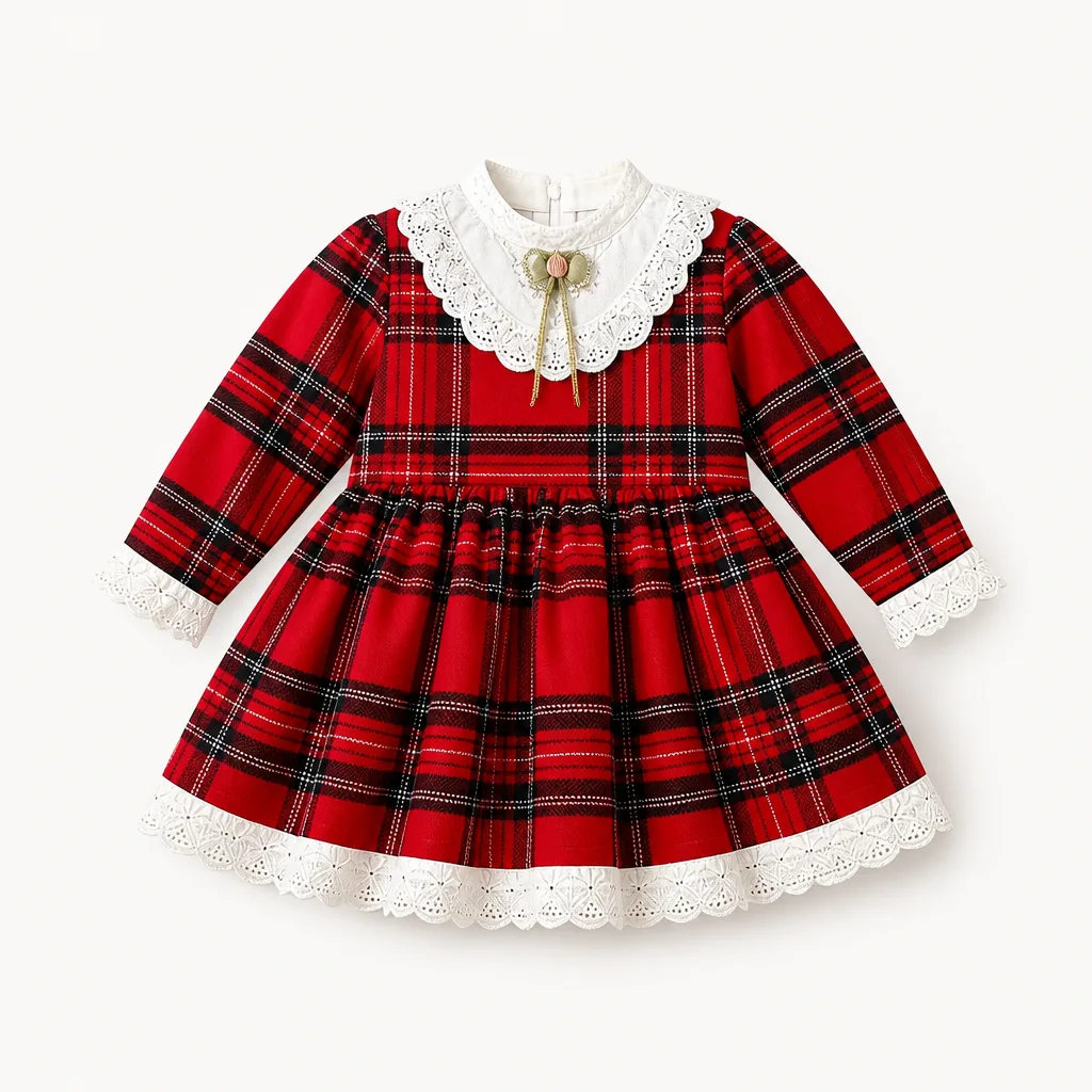 Weihnachtskleid 92 1