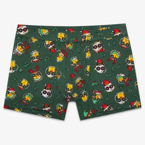 Weihnachtliche Boxershorts Herren 1
