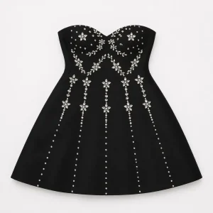 Black Tie Christmas Dress 1