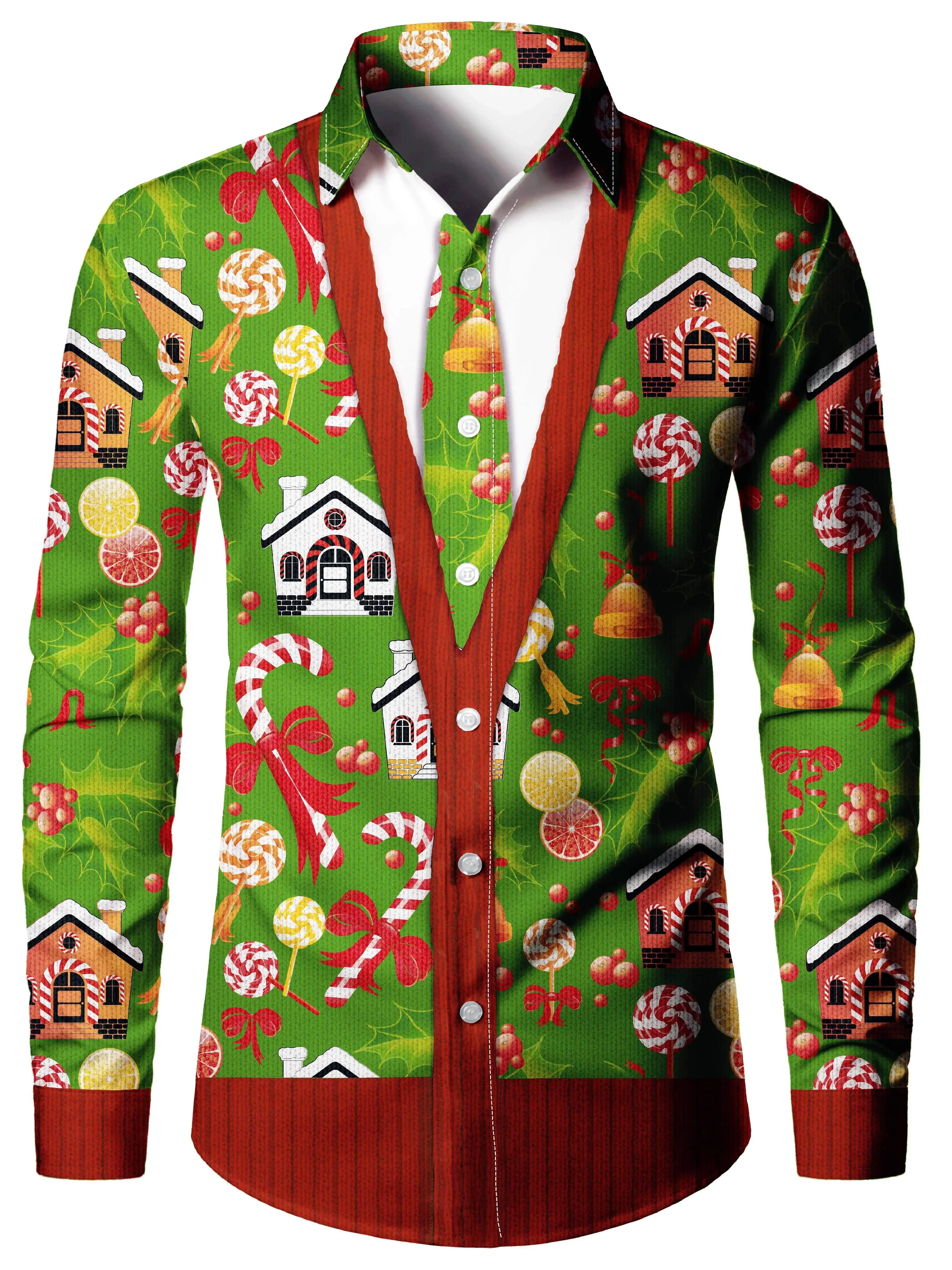 Hemd Weihnachten Herren 3