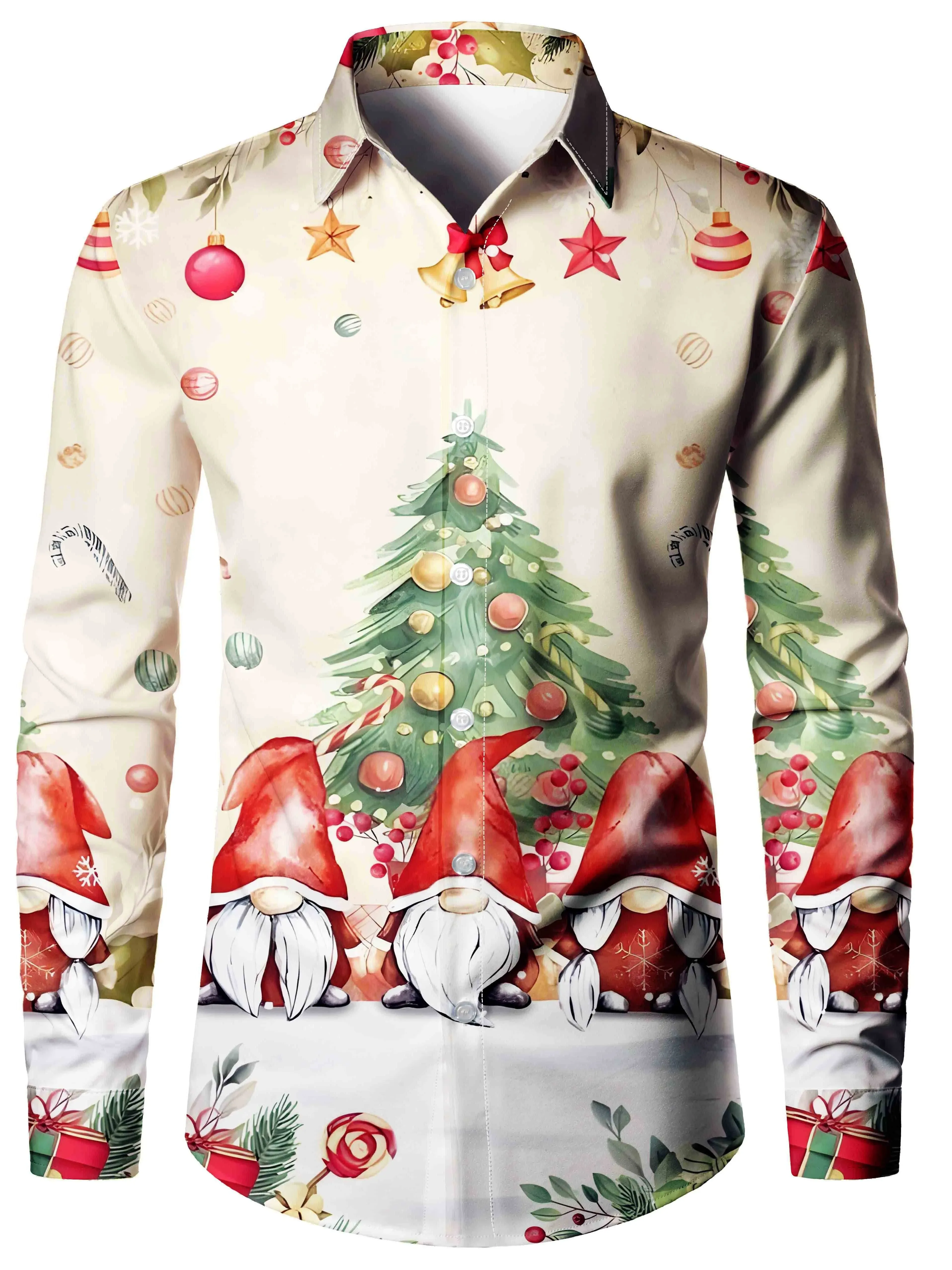 Hemd Weihnachten Herren 6