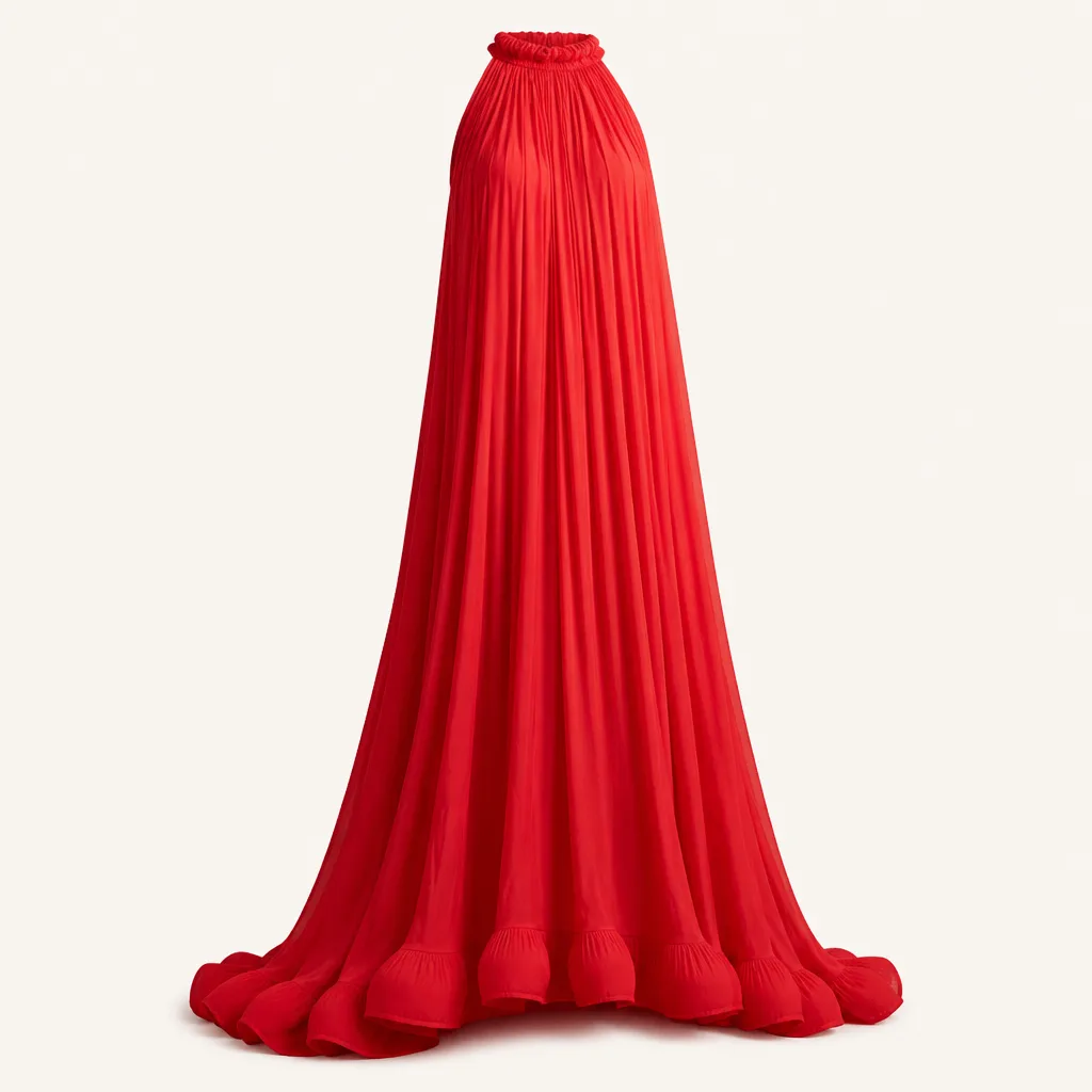 Rote Weihnachtskleider Damen 1