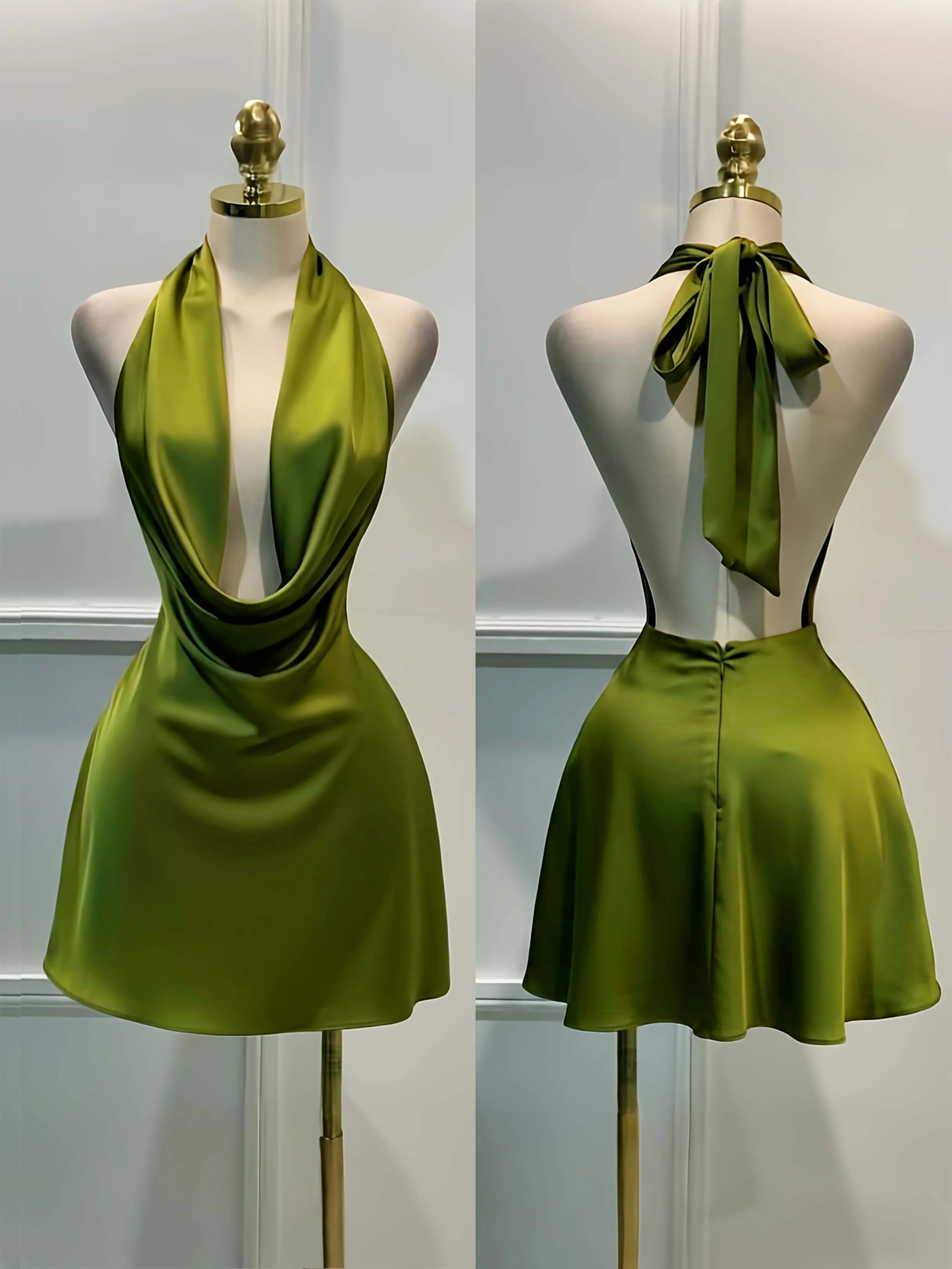 Weihnachtskleider Damen Elegant 5