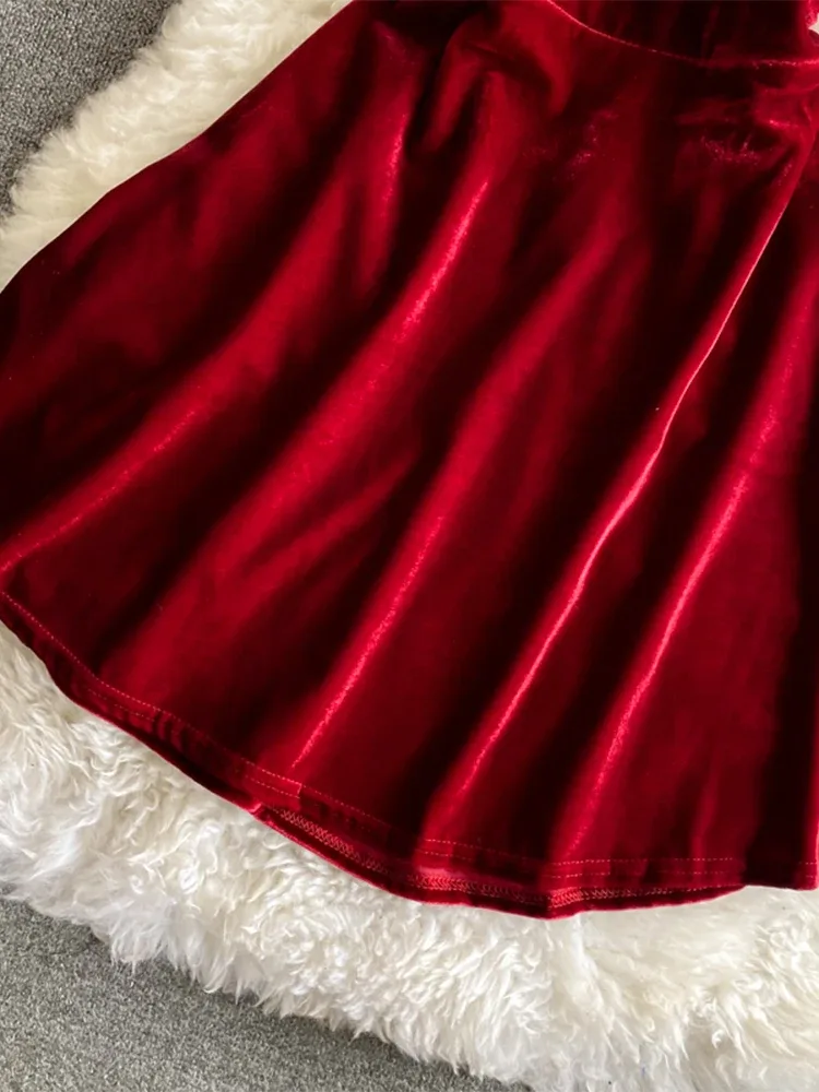 Dress Christmas Red 5