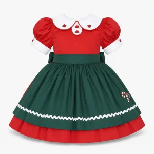 Weihnachtskleid 140 1