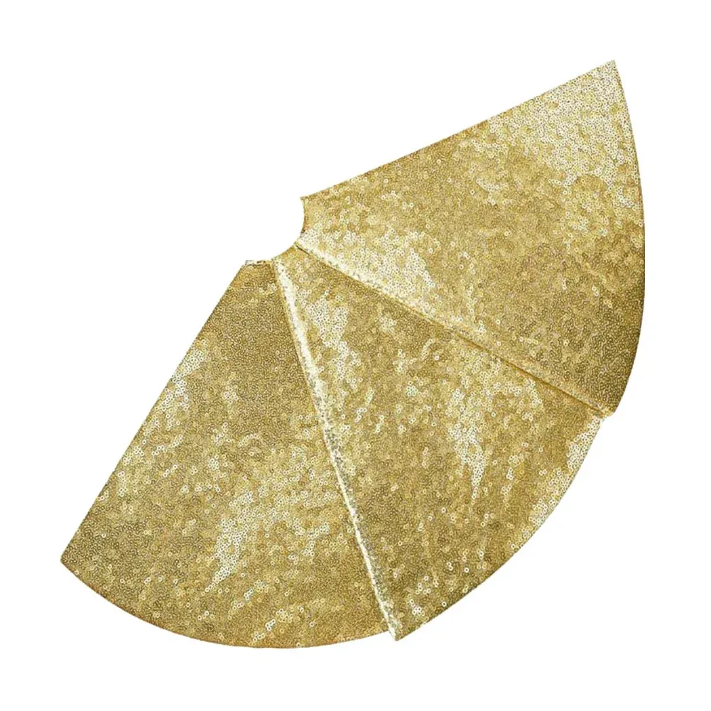 Gold Christmas Tree Skirt 2