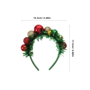 Haarreif Weihnachten Kugeln 1