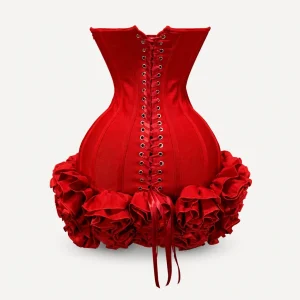Rotes Kleid Damen Weihnachten 1