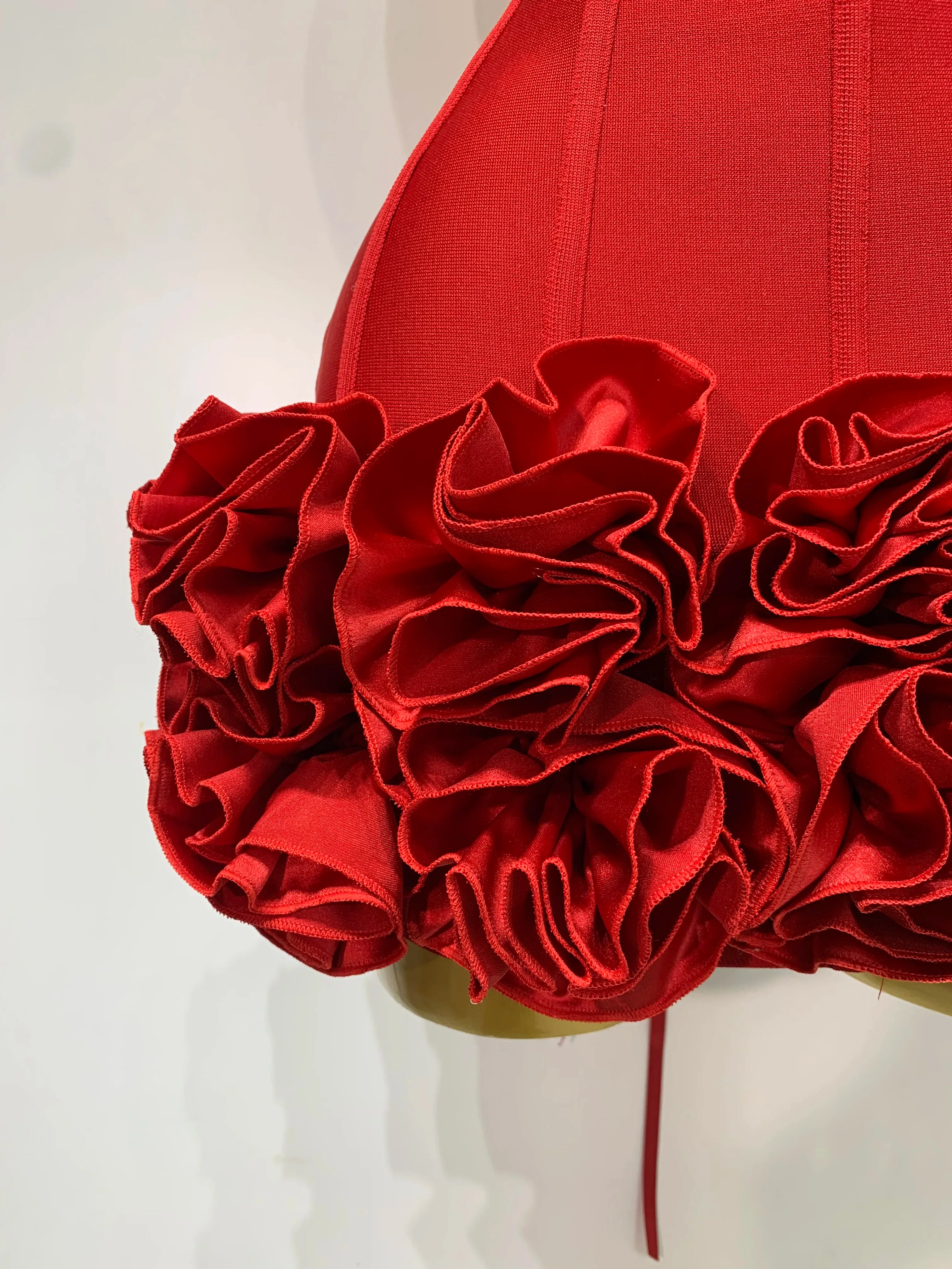 Rotes Kleid Damen Weihnachten 7